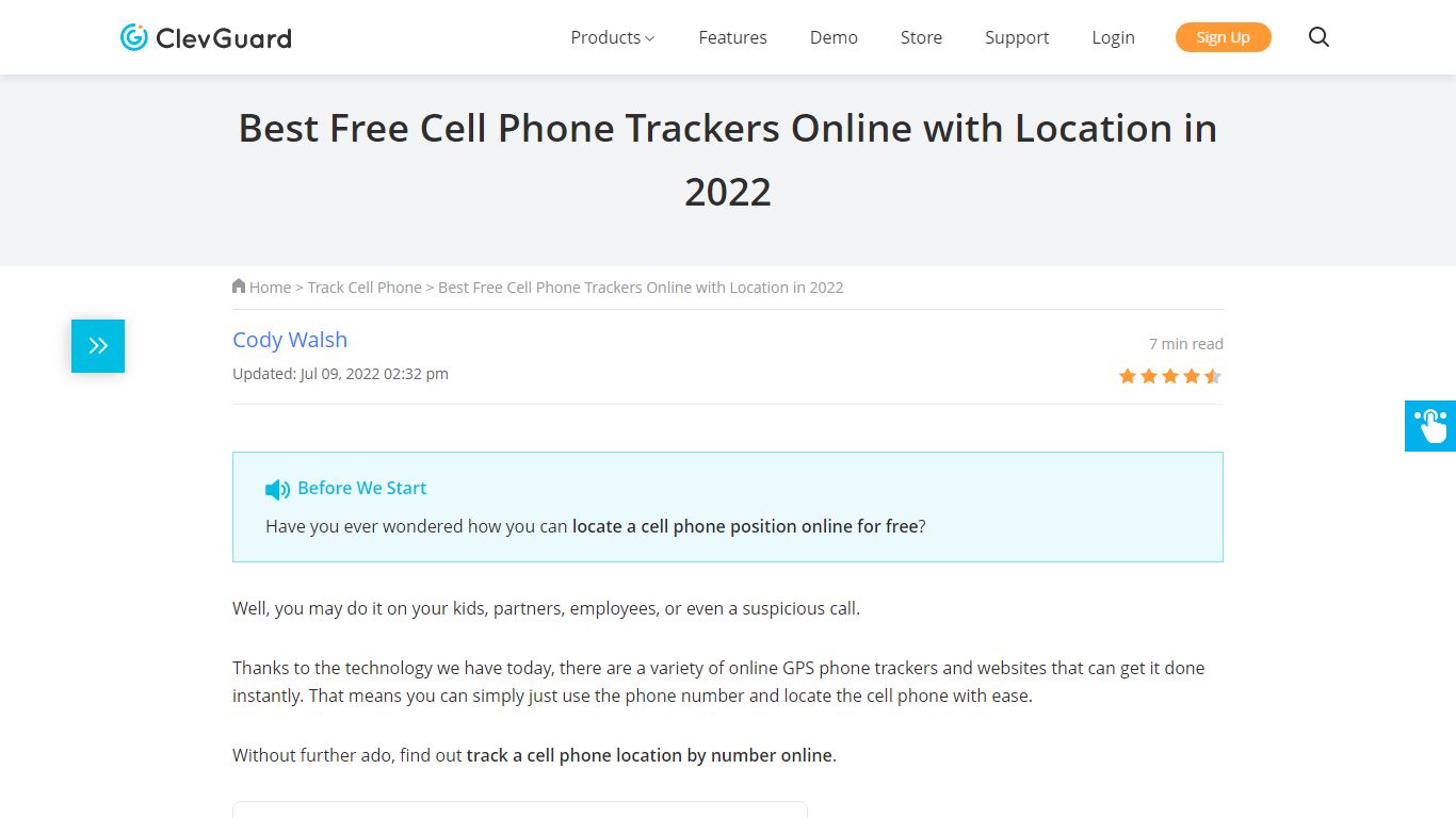 [2022 Updated] Best Free Cell Phone Tracker by Number - CLEVGUARD